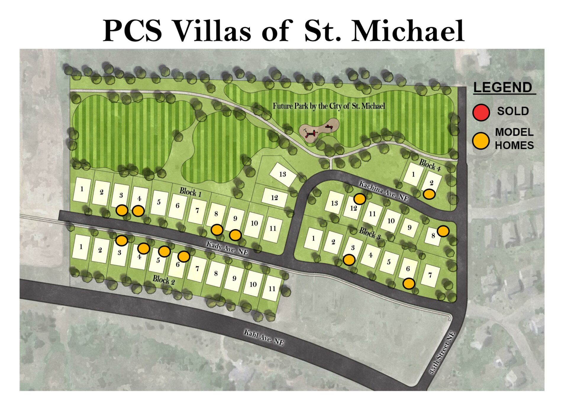 PCS Villas of St. Michael Noberg Homes Noberg Homes
